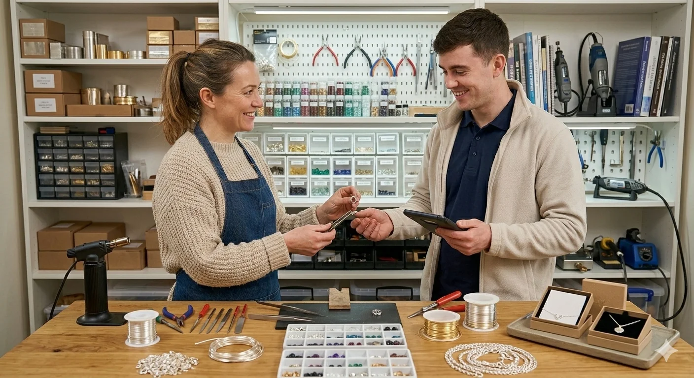 Irish handmade products ready for shipping